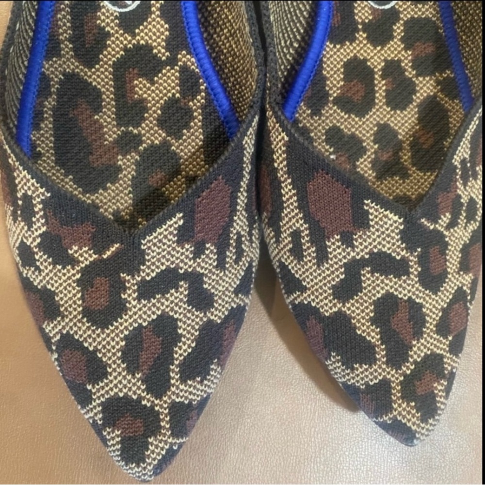 Rothy's Desert Cat Women's Leopard Print Shoes